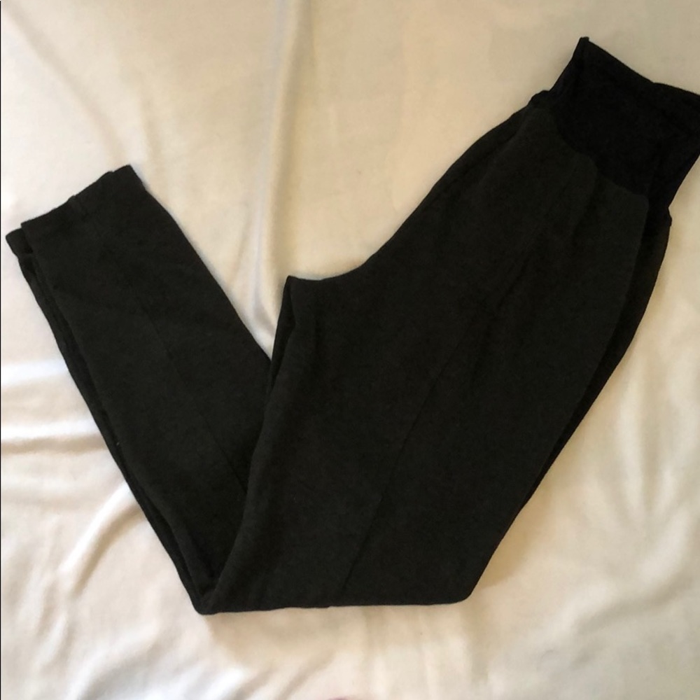 Maternity Stevie Full-Panel Ponte-Knit Pants